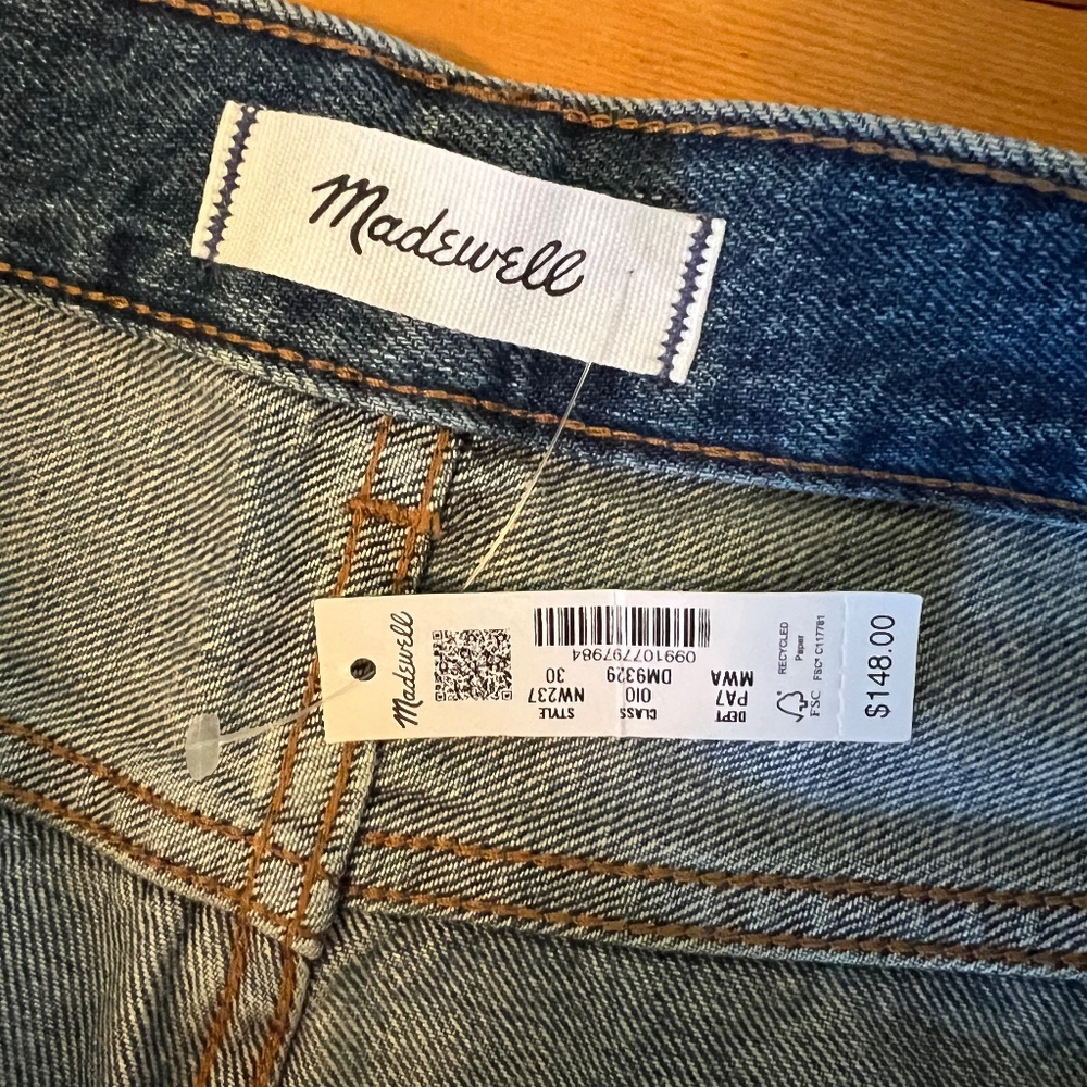 Madewell Pieced Barrel Women Jeans - Picture 7 of 13